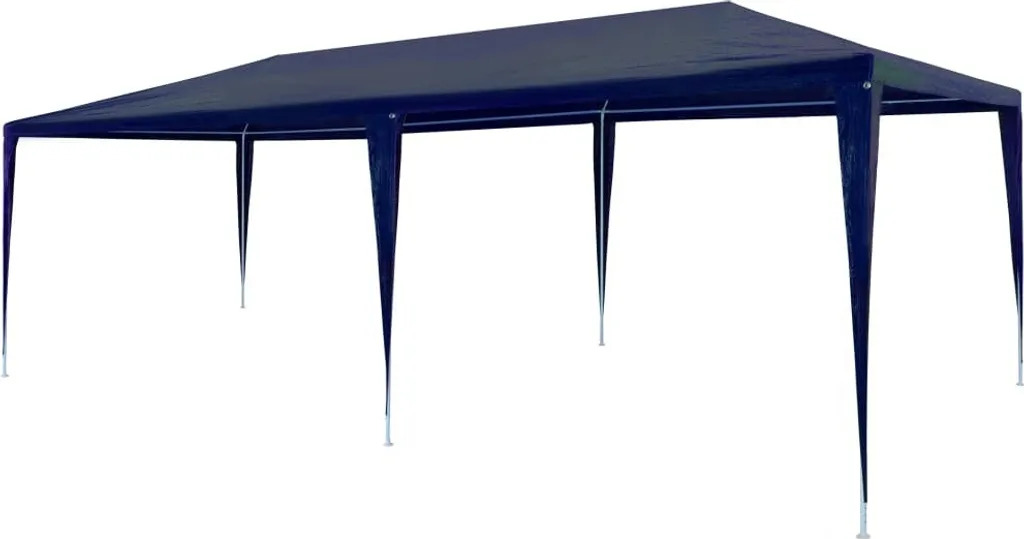 Tenda Eventi 3x6 Blu - Gazebo Grande per Matrimoni e Buffet