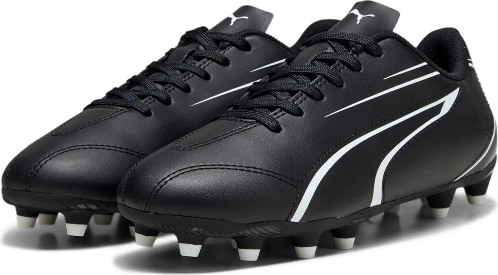 Puma Vitoria FG/AG Junior Fußballschuhe - Schwarz/Weiß - Größe 38