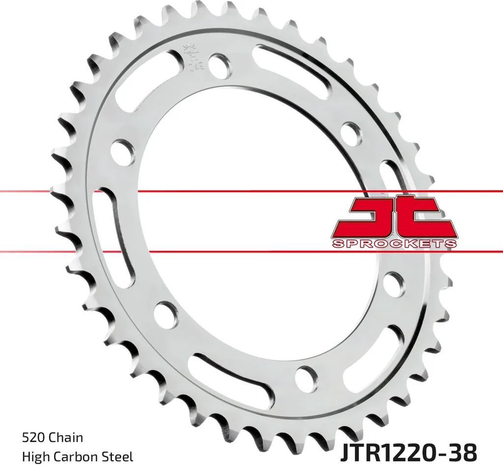 Pignone JT Pignoni 520 38Z diametro interno 120 mm cerchio di bulloni 138 mm - 1