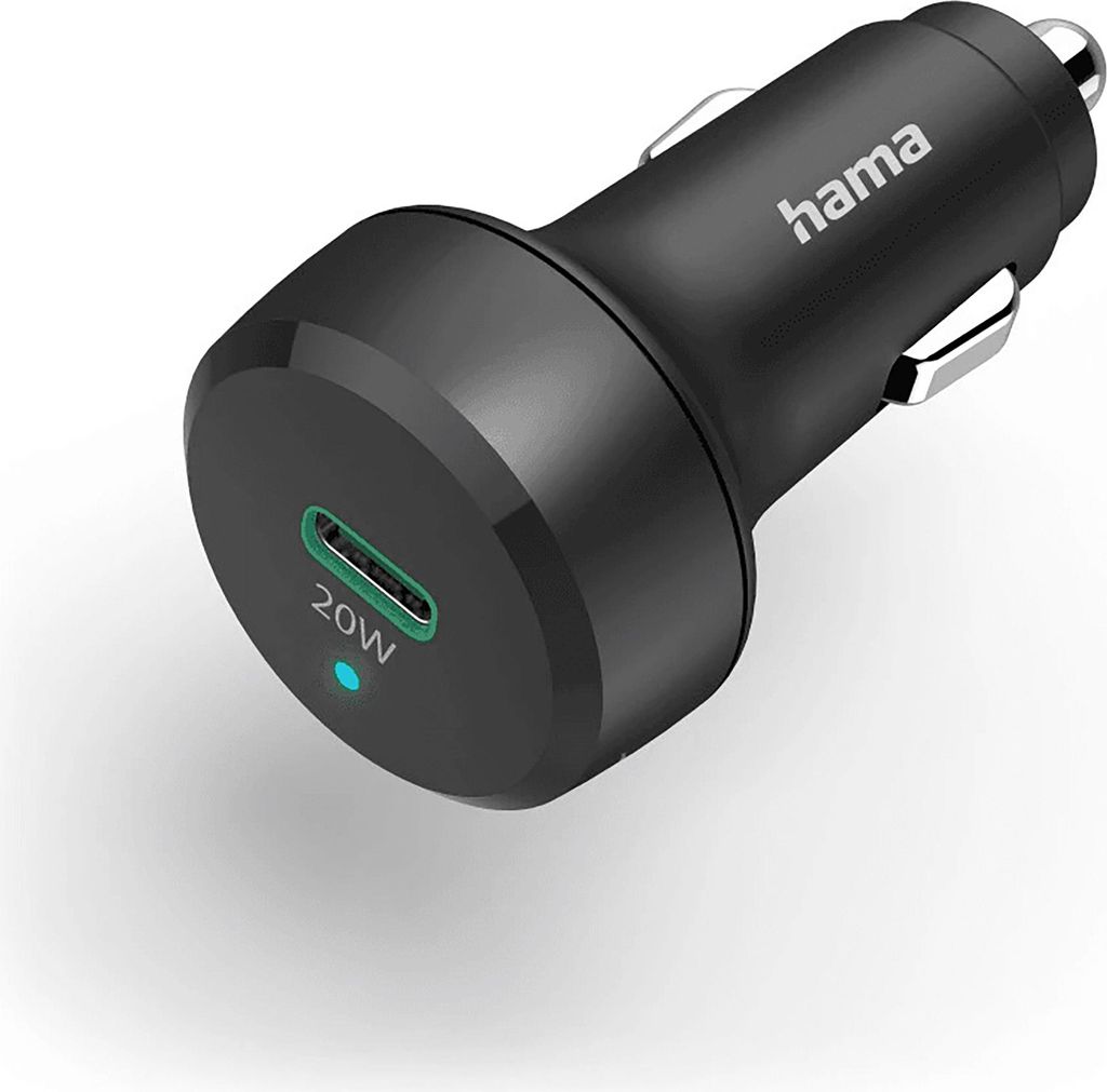 Hama 00201637, Auto, Zigarettenanzünder, 12 V, Schwarz Produktbild 