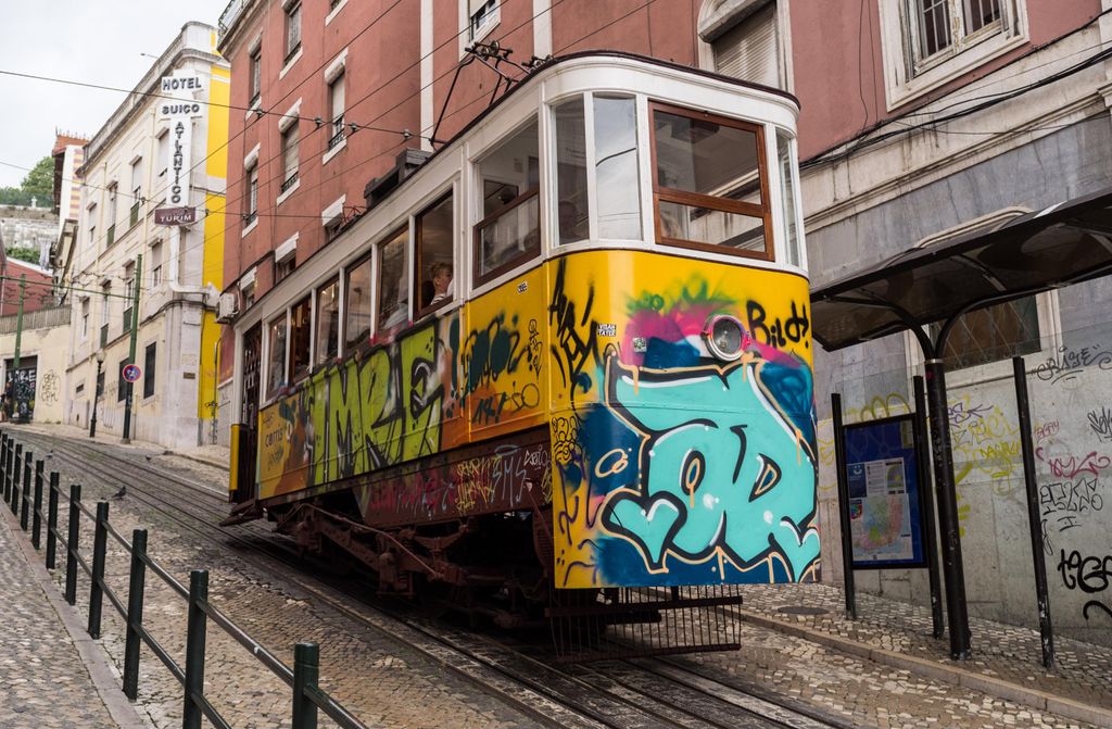 hansepuzzle 104737 - Straßen-Bahn Puzzle, 500 Teile, Reisen, 46,0 x 30,0cm mit hochwertiger Aufbewahrung, Kartonbox und wiederverschließbarem Beutel