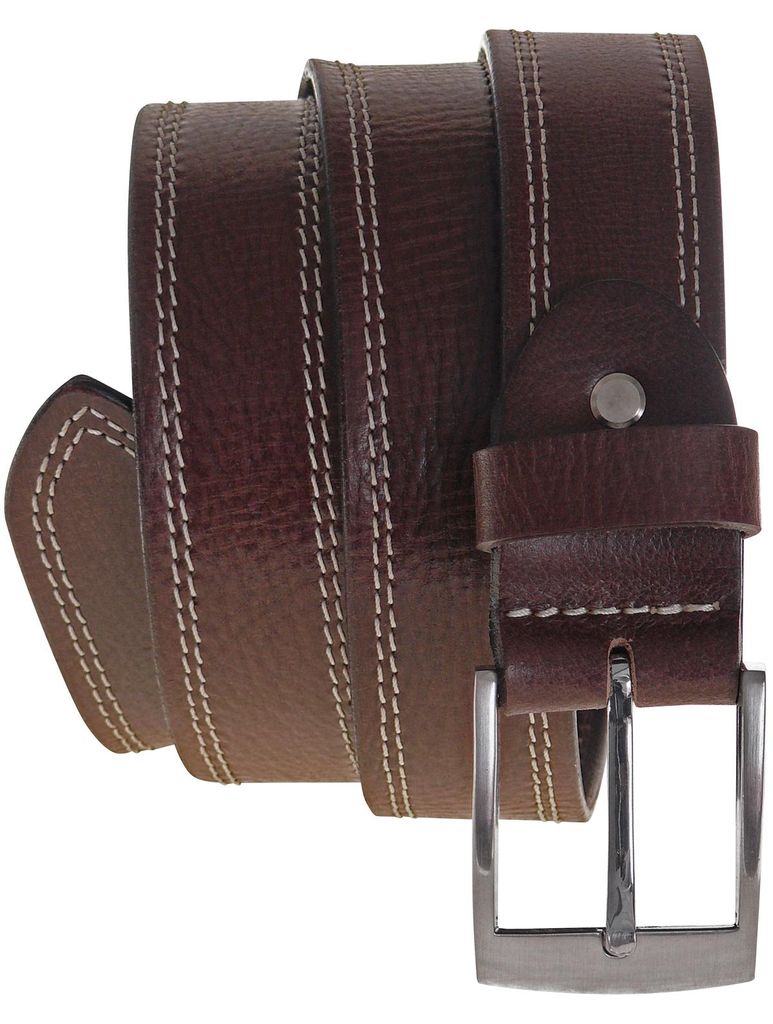 Harrys-Collection Herren Ledergürtel Büffelleder, Produktbild 