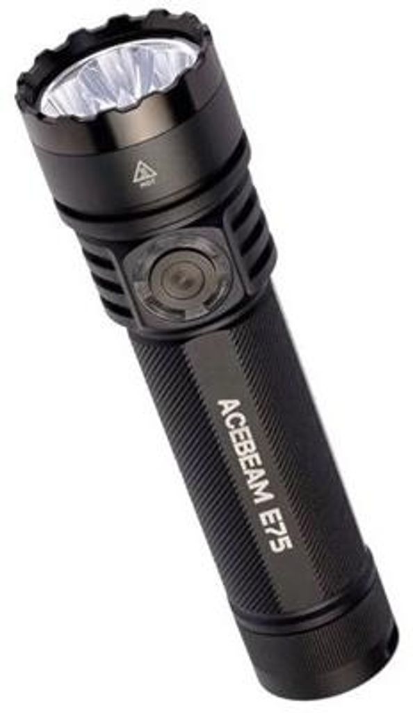 Zaklamp AceBeam E75, 5000K, zwart Productafbeelding 