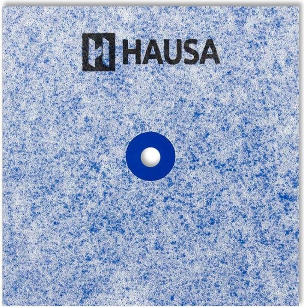 HAUSA Wandmanschette PRO3 120x120mm wasserfeste Abdichtung unter Fliesen 1stk