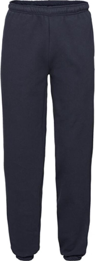 Fruit of the Loom 64-040-0 | Herren Premium Elasticated Cuff Jog Pants - Farbe: Deep Navy - Größe: XXL