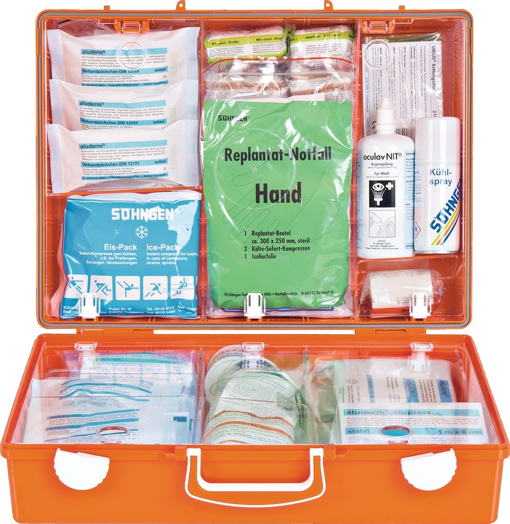 SÖHNGEN Erste-Hilfe-Koffer SPEZIAL MT-CD Holzbearbeitung