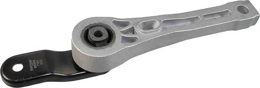 Palier moteur arrière METZGER en caoutchouc-métal pour VW Passat B6 B7