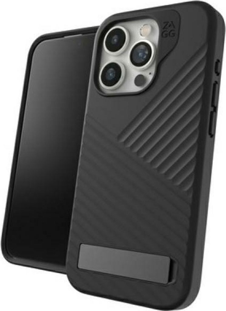 Quad Lock Custodia per iPhone 15 Pro nera