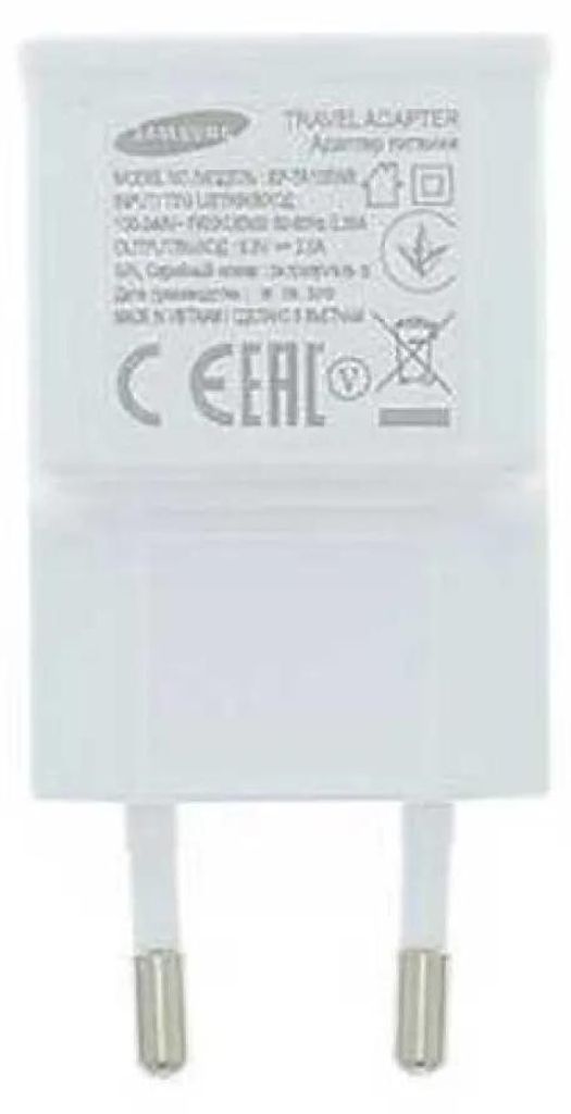 Samsung USB Adapter Ładowarka 1.55A Biała - Uniwersalna Zdjęcie produktu 