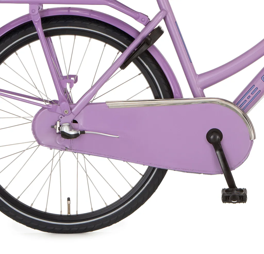 Carter de chaîne 26 pouces Cortina U4 en tissu laqué rose brillant