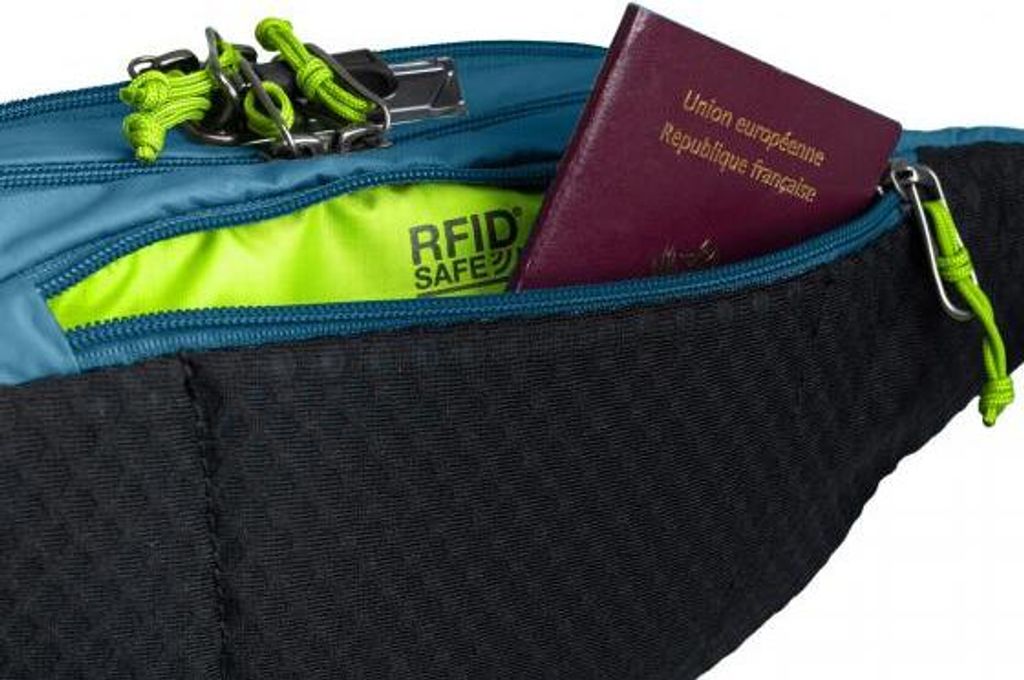 OUDQFCJ Anti-Diebstahl Geldgürtel 2er Set - Unsichtbare Bauchtasche Für Reisen & Sport