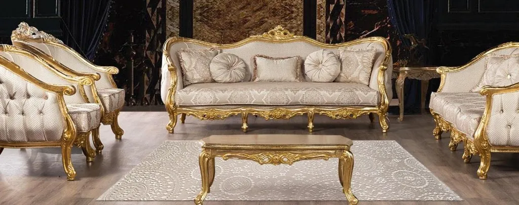 Table de chevet classique R-SZN L en bois massif pour chambre élégante