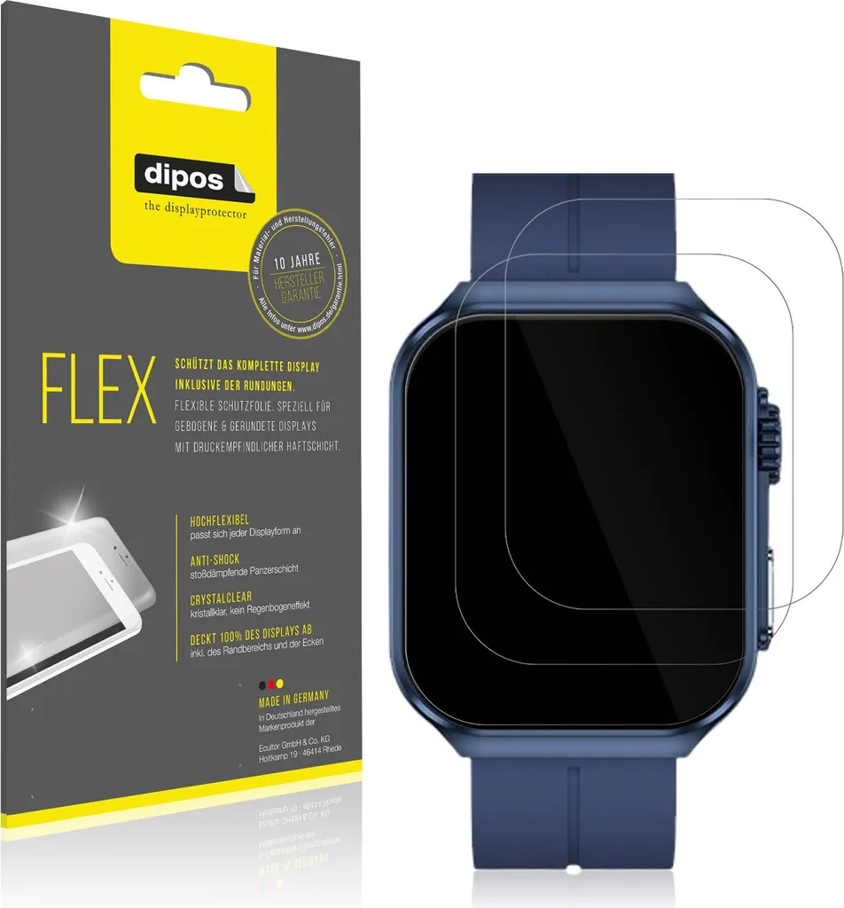 Pellicola Marsyu 1.56 Anti-Graffio | dipos Flex per Sport e Outdoor