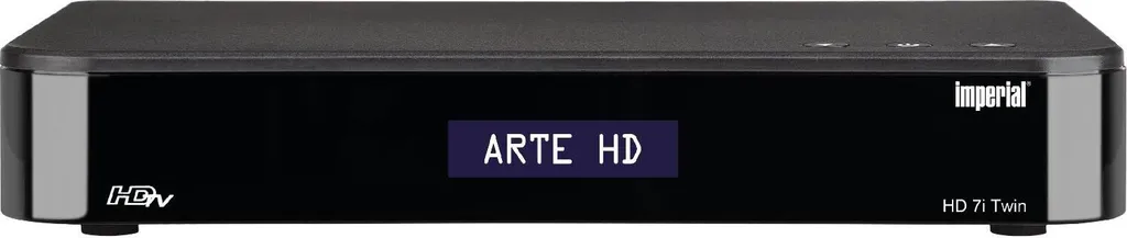 Imperial HD 7i Twin Sat Receiver HDTV Double Tuner Noir 77-561-00
