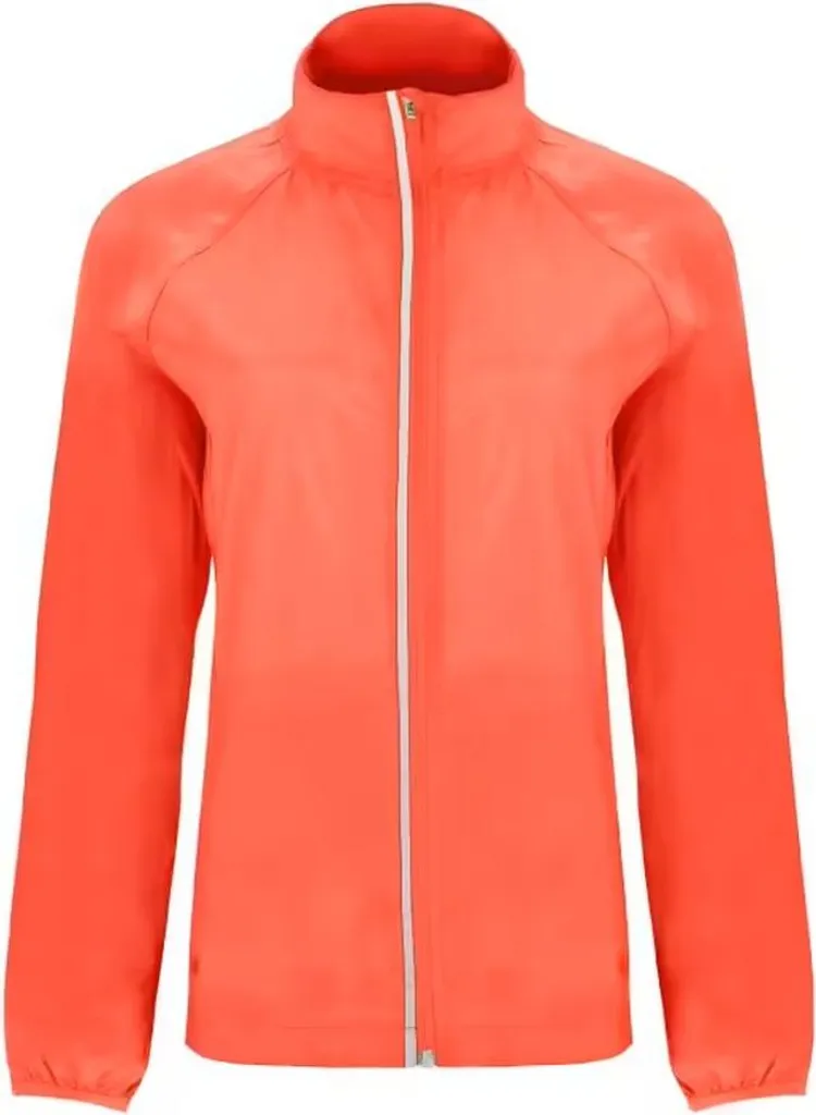 Roly - Giacca a vento pieghevole "Glasgow" per donna LT5222 (XXL) (Corallo fluorescente)