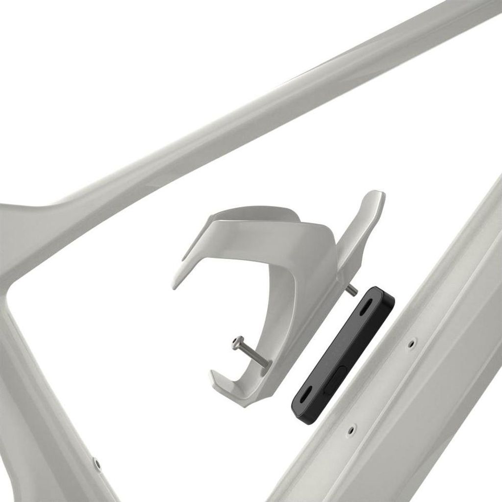 Diskreter Fahrrad-Ortungsgerät Fixed Tag Bikee mit Find My-Unterstützung, Schwarz