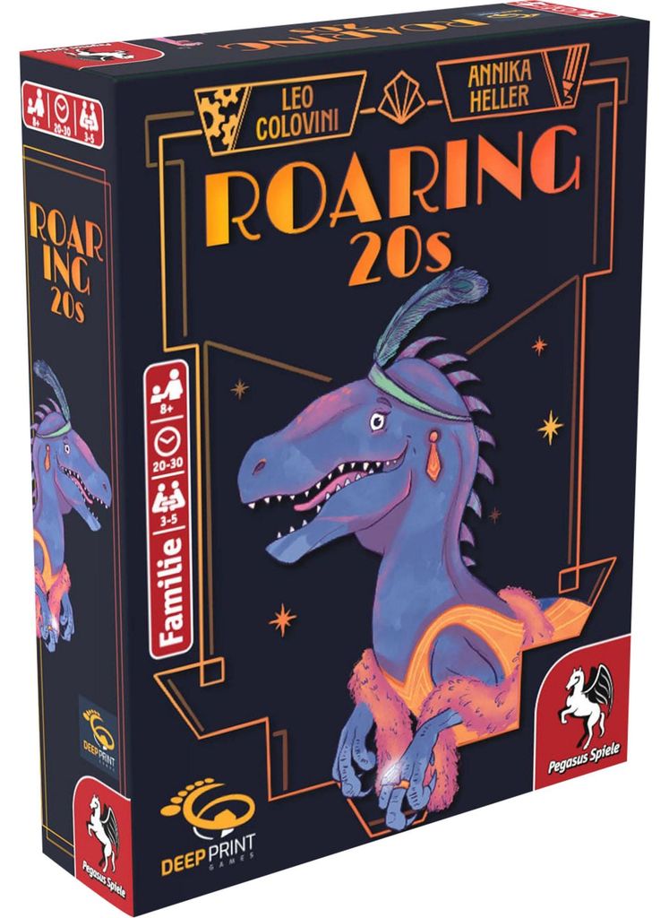 Pegasus Roaring 20s, Kartenspiel, Familie, 8 Jahr(e), 20 Produktbild 
