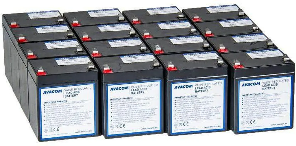 Alerte batterie onduleur ? Solution kit RBC140 AVACOM avec 16 batteries