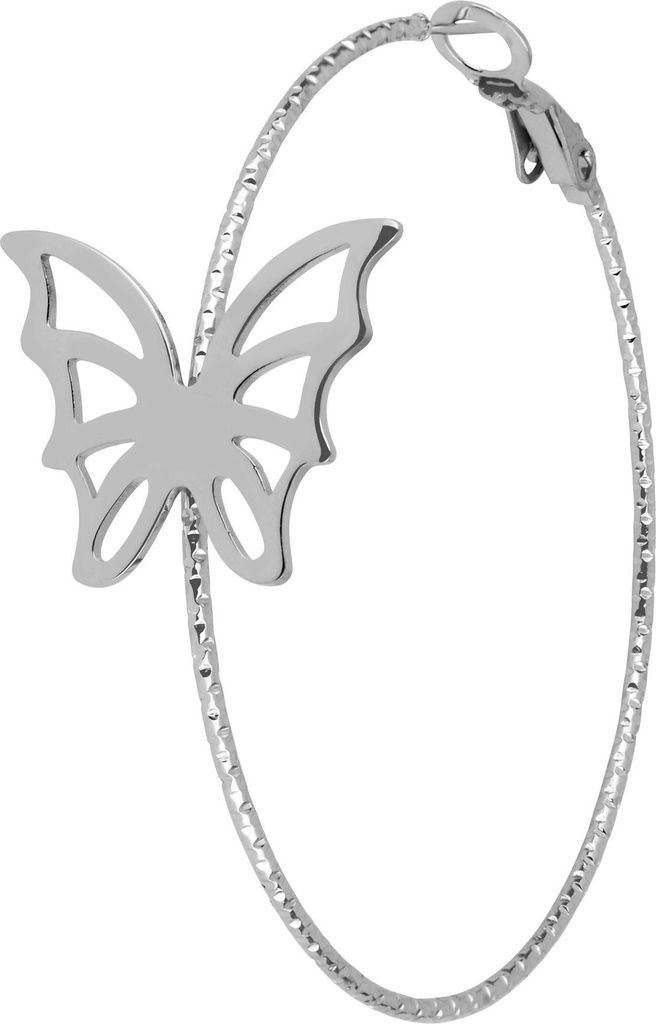 Schmetterling Ohrstecker goldfarben 5 cm