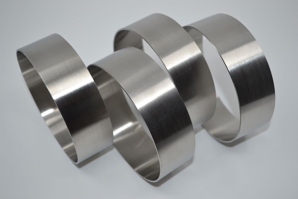 OXNFEIA® Burgerring 1 Stück Edelstahl Ring rostfrei Produktbild 