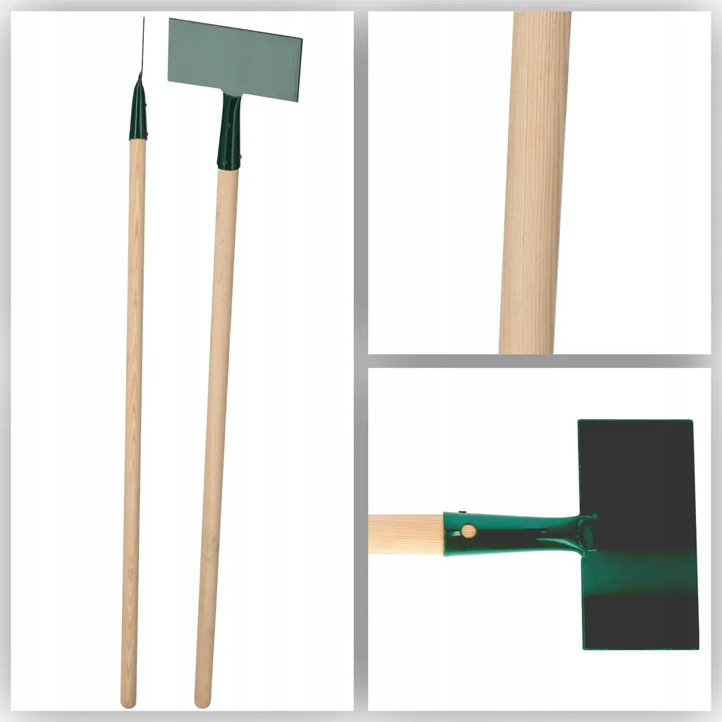 Pelle à glace robuste en inox vert 16 cm - Ne se tord plus jamais