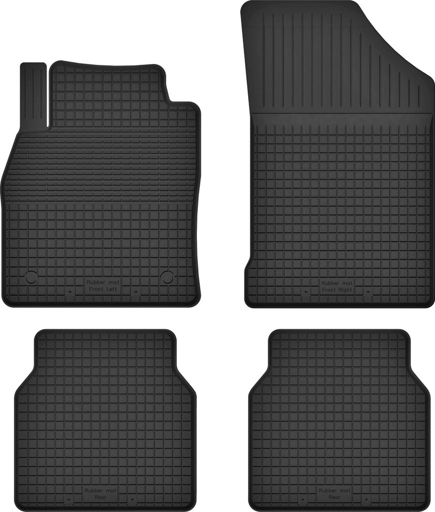 Gummi-Automatten 4er-Set universal für: Volvo V60 II Kombi (2018-)