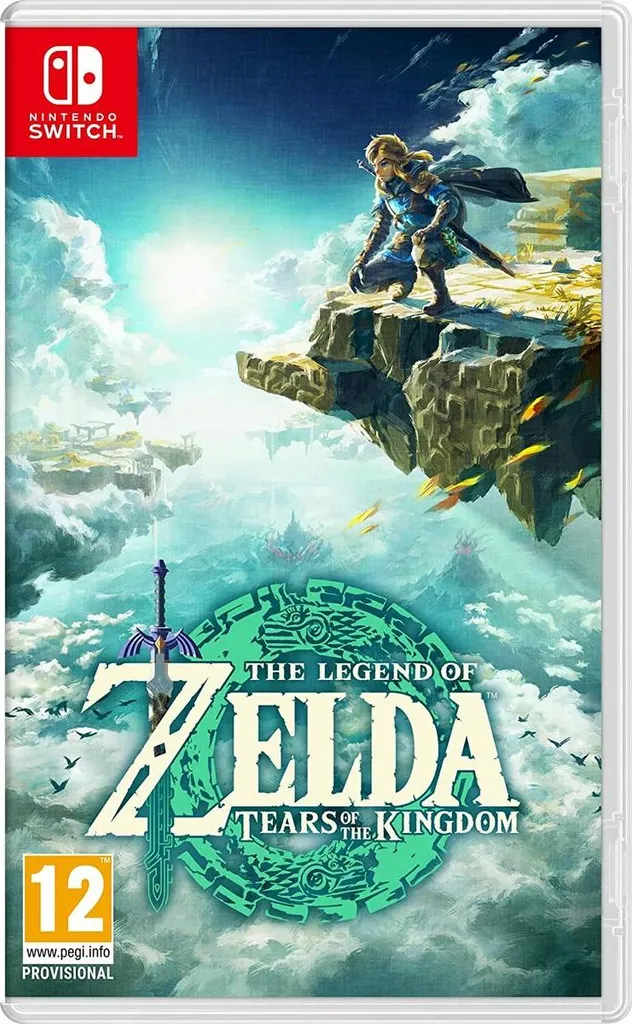 The Legend of Zelda Tears of the Kingdom Nintendo Switch Version Physique