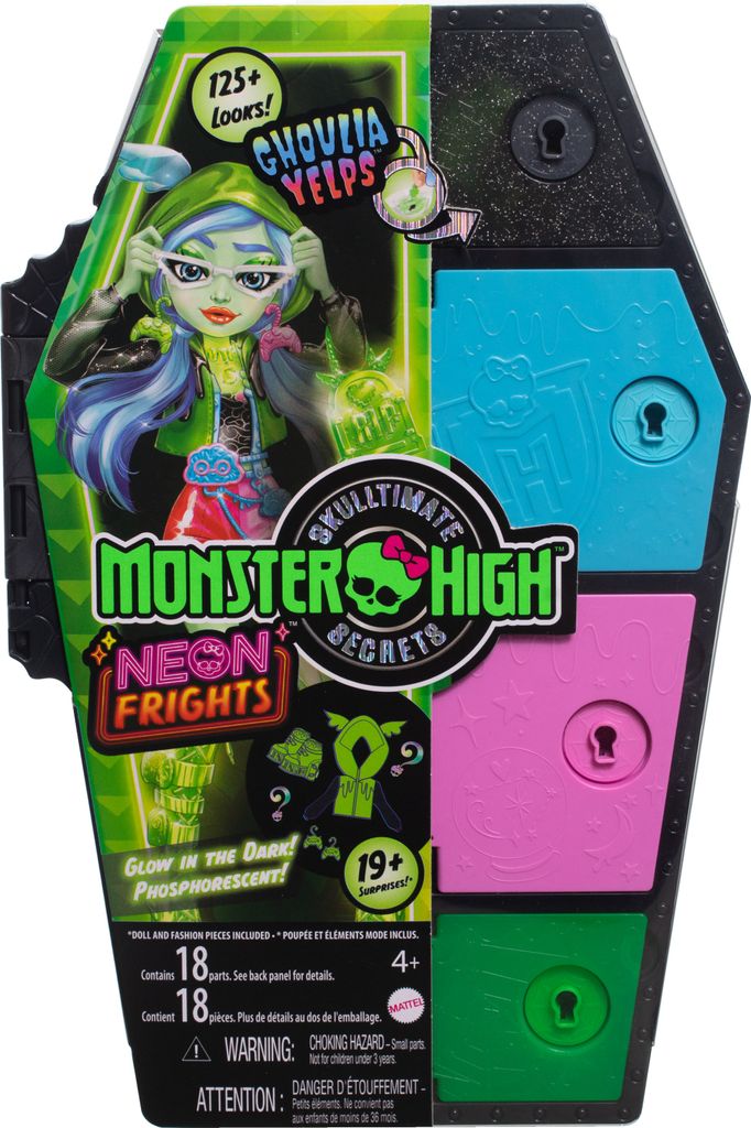Mattel - Monster High Skulltimate Secrets Neon Frights Image du produit 