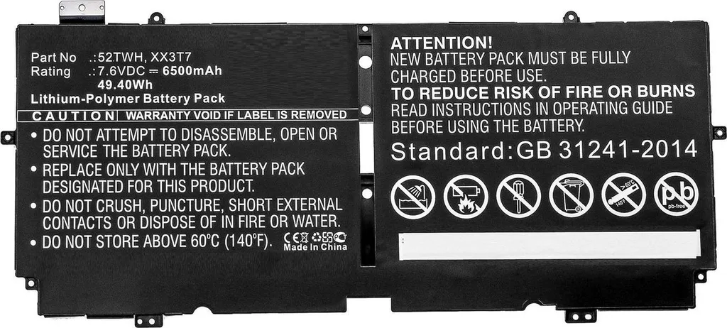Batteria Premium CoreParts per Sistemi Dell | Efficienza Energetica