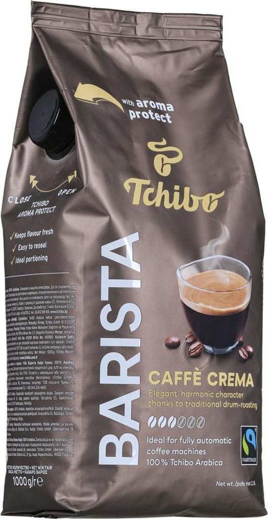 Tchibo Barista Caffe Crema Bohnenkaffee 1 kg
