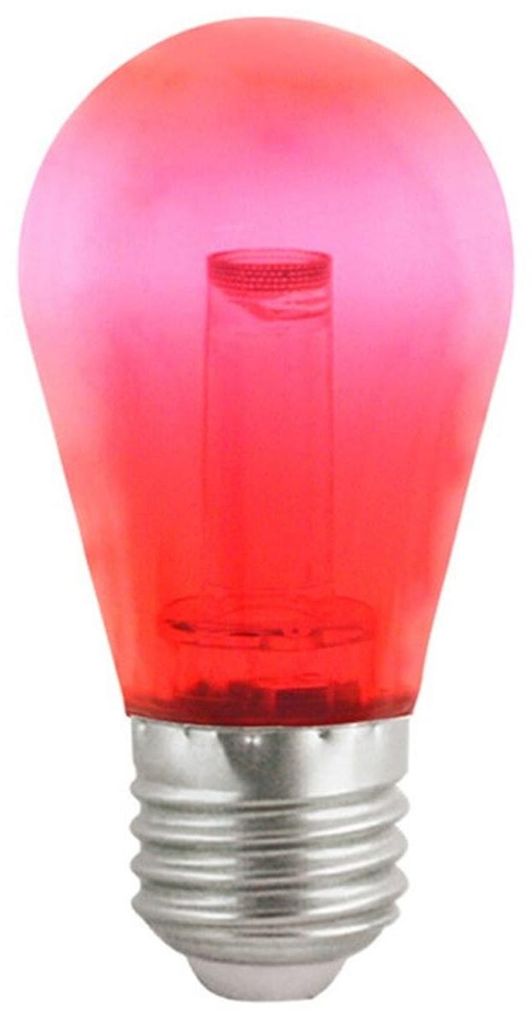 VITO LED-Lampe G45 E27 - 2,5 W (ersetzt 18 W) - 150 lm - Rotes Licht - 180-240 V - Flimmerfrei - Energieeffizient