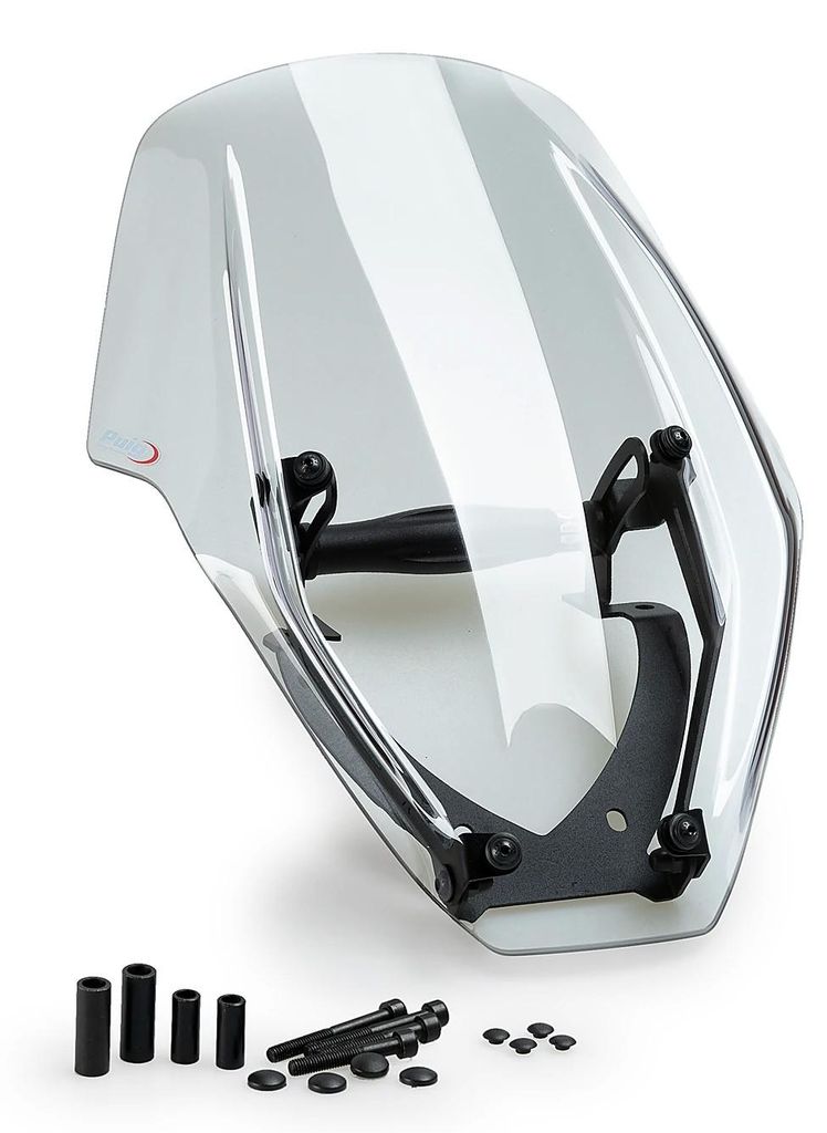 PUIG écran transparent nu réglable pour Ducati diavel v4 Image du produit 