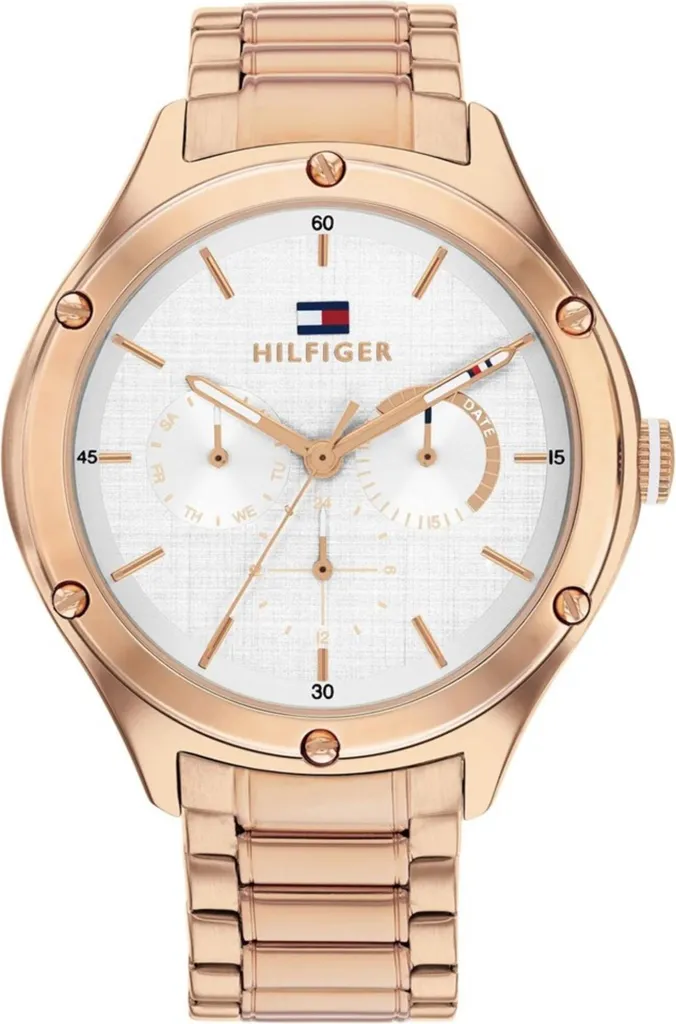 Orologio Tommy Hilfiger Lexi 1782682 - Acciaio Rosa e Quadrante Argento