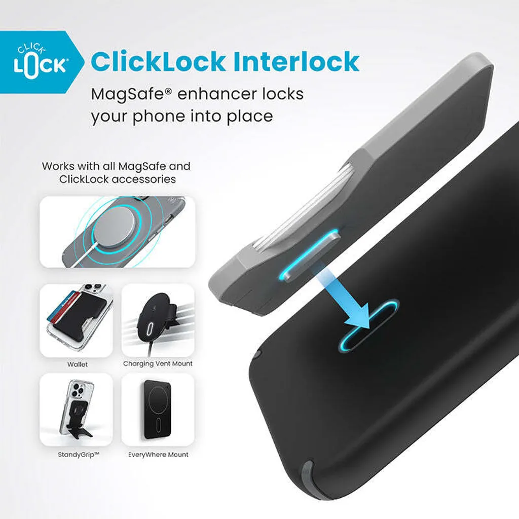 Coque iPhone 16 Plus Speck Presidio2 Pro ClickLock MagSafe Antichoc