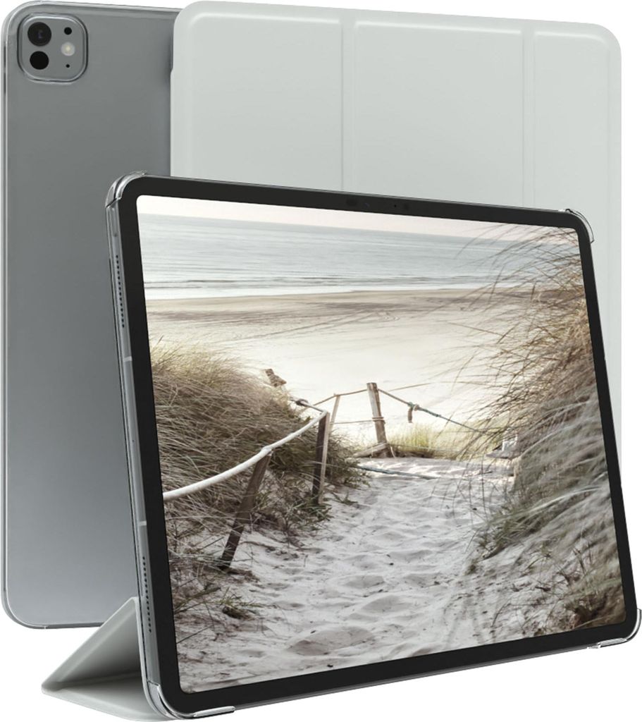 EAZY CASE Smartcase für Apple iPad Mini 6 (2021) Tabletcase Bookcover Smart Flipcase magnetisch Weiß