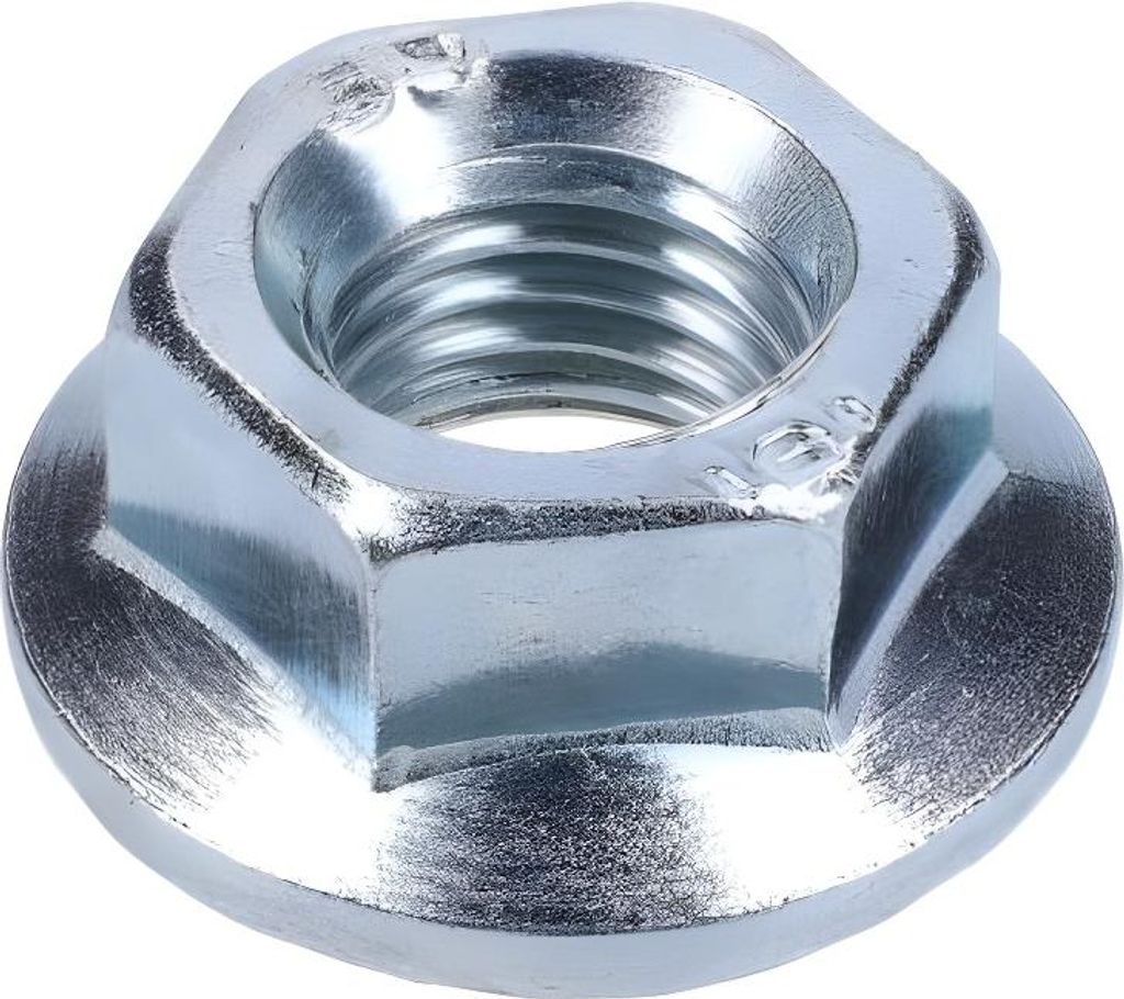 Piaggio Polradmutter Variomatik Mutter mit Flansch, M10x1,25 mm kompatibel mit Aprilia / Derbi / Gilera / Piaggio / Vespa, 289519