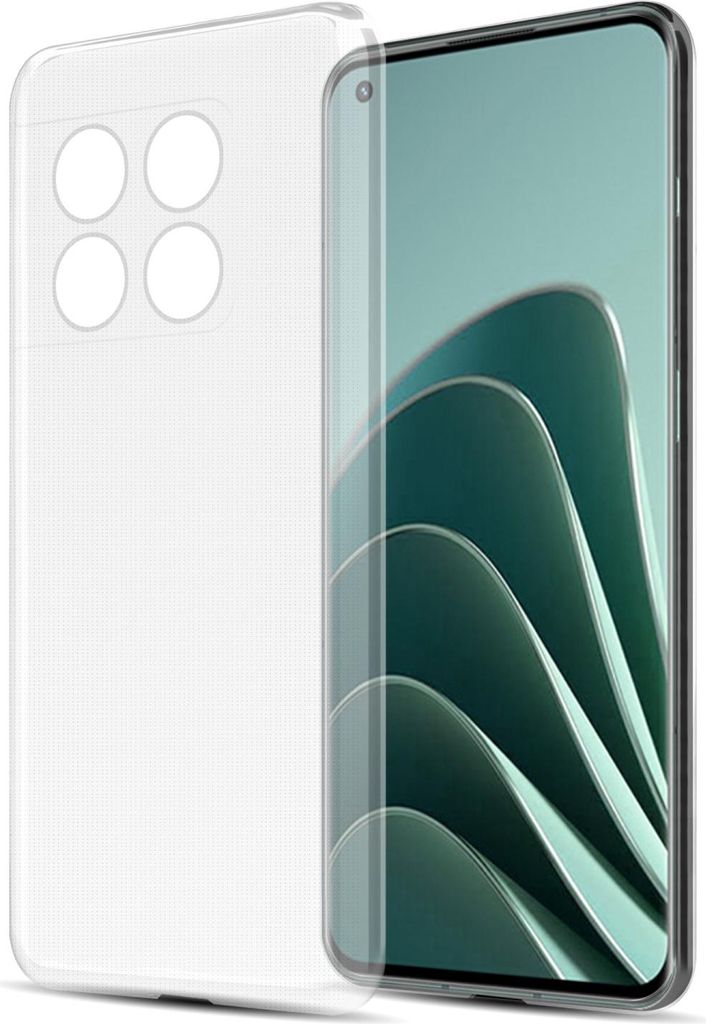 Cadorabo Hülle für OnePlus 10 PRO 5G Schutz Hülle in Transparent Schutzhülle TPU Silikon Cover Etui Case