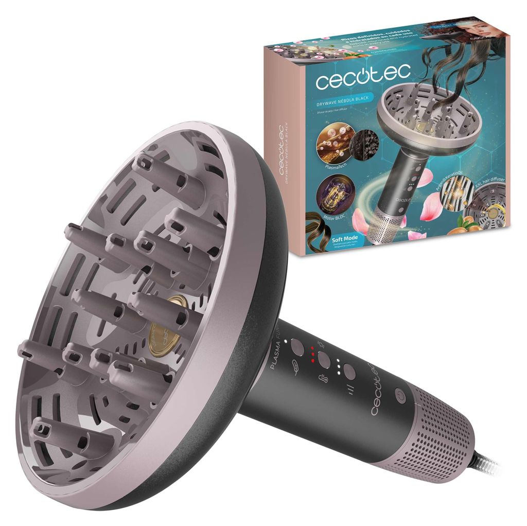 CECOTEC A90_EU01_119711 – DryWave Nébula Black Zdjęcie produktu 
