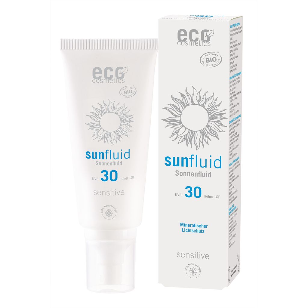 Eco cosmetics Sonnenfluid LSF 30 sensitive 100ml