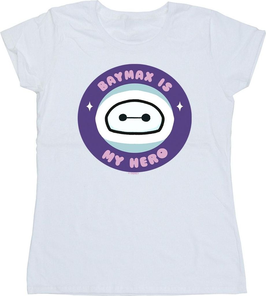 Disney - "Big Hero 6 My Hero" T-Shirt für Damen BI13438 (XXL) (Weiß)