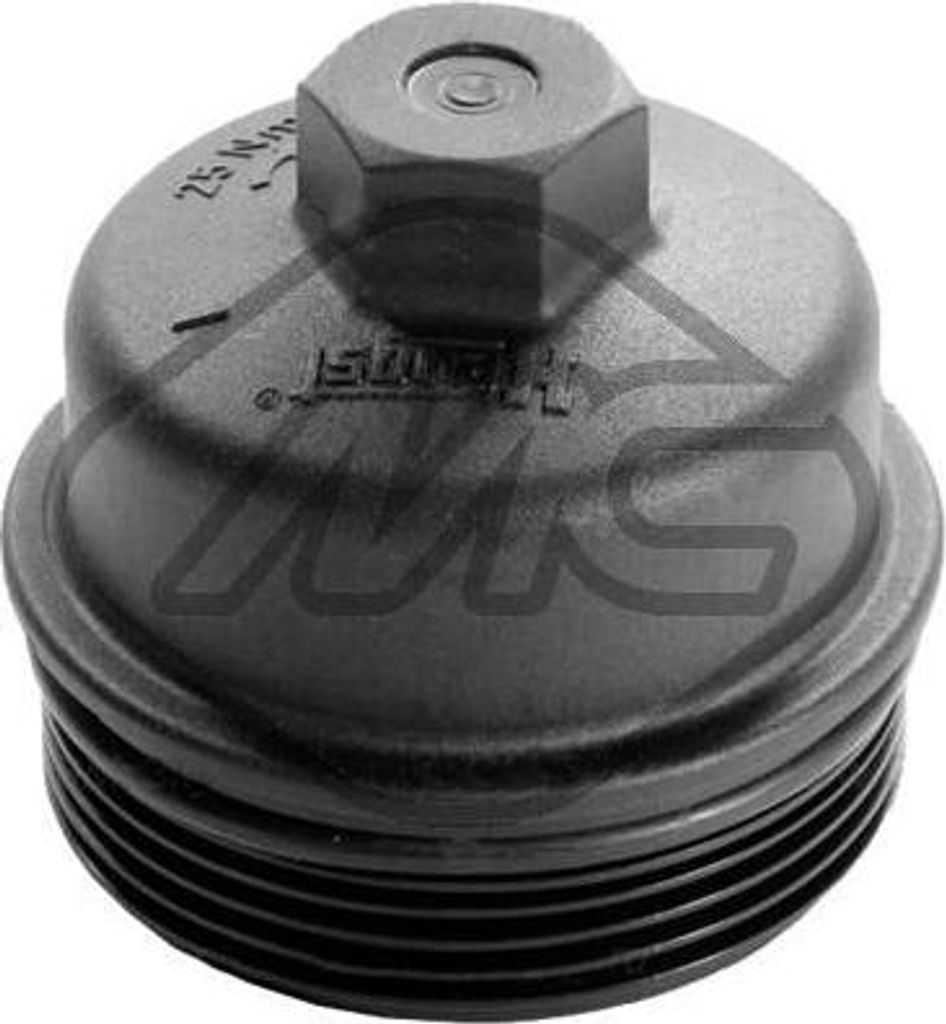 Metalcaucho 3927 Abdeckung, Ölfiltergehäuse OE 55593189 kompatibel mit Alf. 159, Corsa D, Insignia, Meriva, Tigra, Vectra, Zafira, Corsa C, Astra...