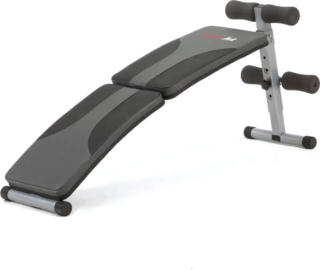 Planche abdominale pliable avec main courante Everfit WBK-200 robuste