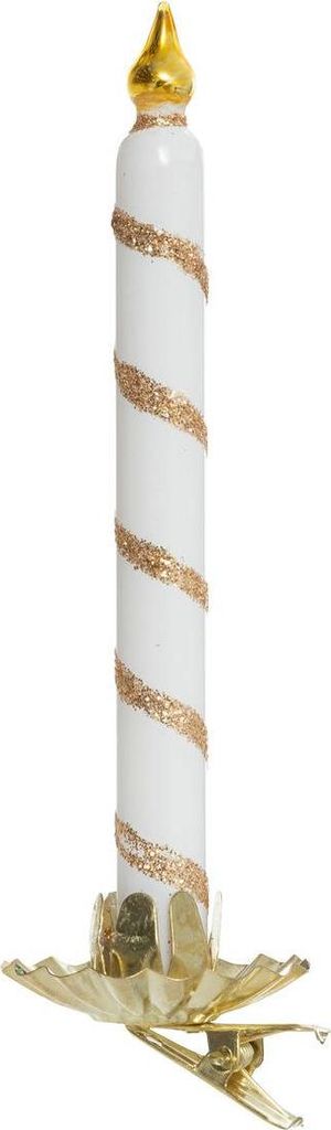 Sdn glas kerze gold 15cm - Feeric Lights & Christmas