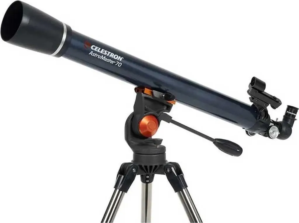 Celestron AstroMaster 70AZ Télescope Réfracteur 45x avec Trépied Pro