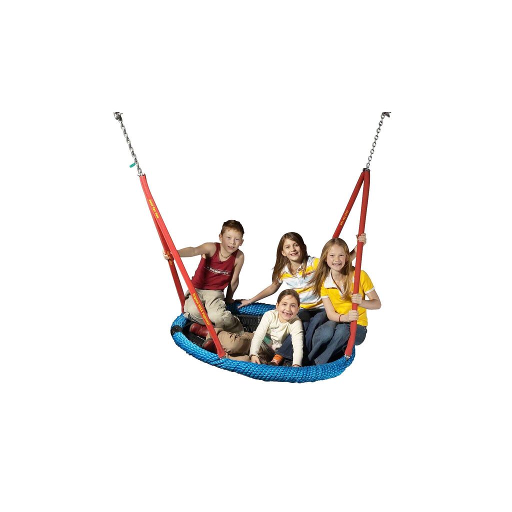 Huck Seilspielgeräte Schaukelsitz "Vogelnest", Aufhängehöhe 250 cm, Blau
