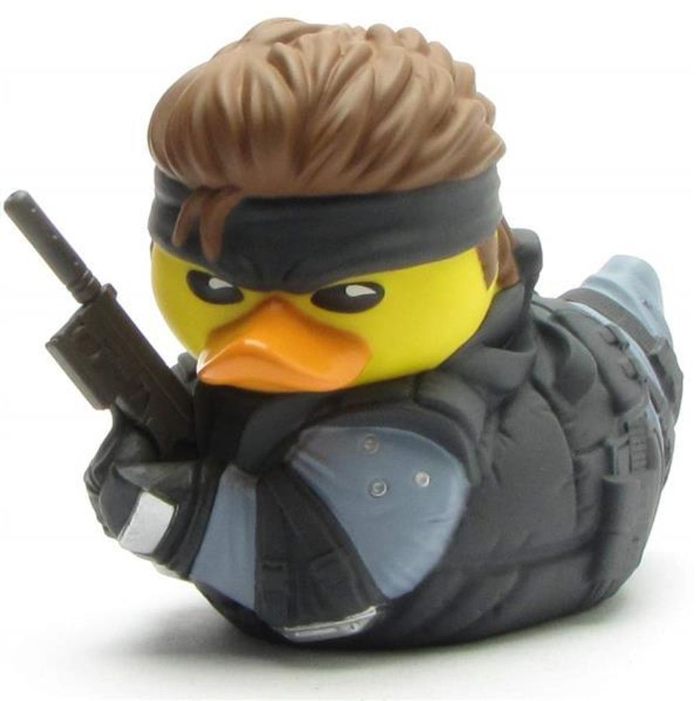 TUBBZ Badeente Metal Gear Solid Solid Snake Boxed Edition Vinyl 10 cm