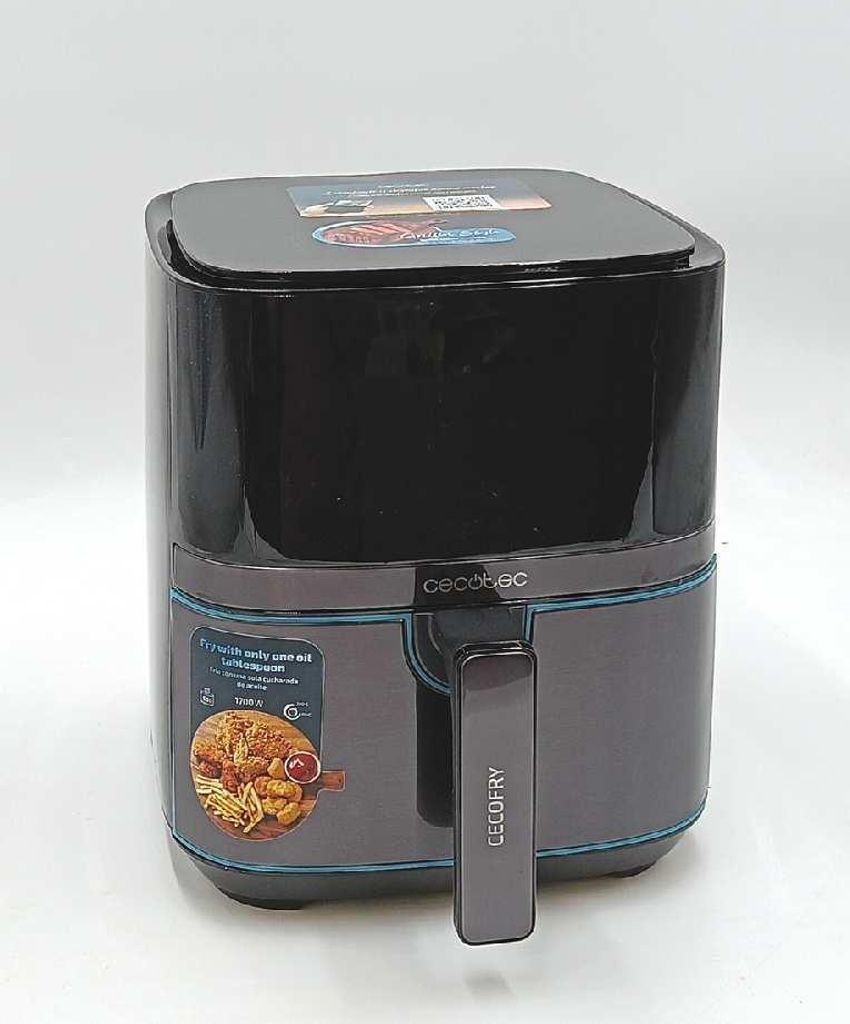Cecotec Heißluftfritteuse 5,5 Liter – ölfrei, 1600 Watt, 8 Programme, Digitales Touch-Display