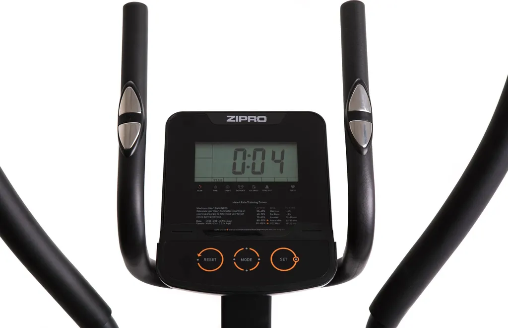 Vélo elliptique 8 niveaux de résistance Zipro Hulk - Robuste 150 kg - 11