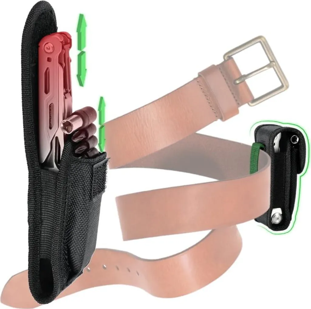 Survival-Multitool 7-in-1 Multitool-Set avec Embouts de Vissage Précis - 7