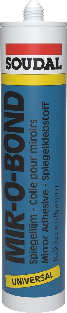 Spiegelkleber MIR-O-BOND Kartusche 310 ml lichtgrau SOUDAL Produktbild 